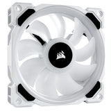 Ventilador Caja Corsair Ll120r Rgb 120mm Dual Light Loop Rgb Led Single Pack Blanco Corsair Co-9050091-Ww, Carcasa Del Ordenador, Ventilador, 12 Cm, 2200 Rpm, 36 Db, 63 Cfm