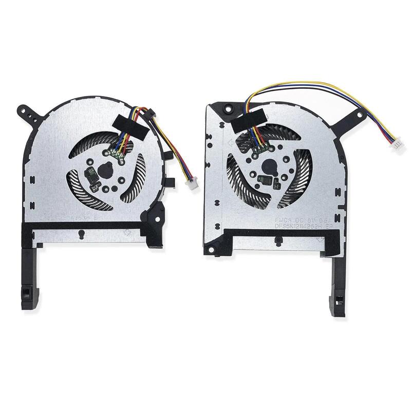 Ventilador Cpu + Gpu Para Portátil Asus Tuf 13nr00s0m09011 13nr00s0m10011 Dc5v 4 Pines