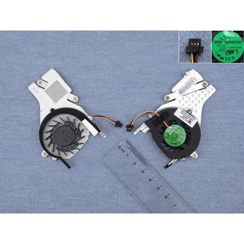 Ventilador Cpu Para Portátil Hp Mini Cq10 Con Disipador
