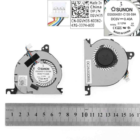 Ventilador Cpu Para Portátil Dell Latitude E7240 Eg50040S1-C130-S9A