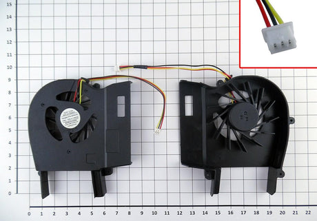 Ventilador Cpu Para Portátil Sony Vaio Pcg 3C1M 3E1M 3C2T 3C2L 3E1M 3G5L 3E2L 3G2M 3C1