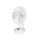 Ventilador De Mesa Gallet Ven9, 2 Velocidades 23 W, Oscilacion, 23 Cm Blanco
