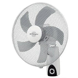 Ventilador De Pared Orbegozo Wf 5040 45w 5 Aspas 40cm 3 Velocidades