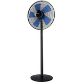 Ventilador De Pie Blaupunkt Bp2009 45w 5 Aspas 40cm 3 Velocidades