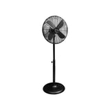 Ventilador De Pie De 45 Cm (18") Y 200 W Con Circulador, Color Cobre Dorado.