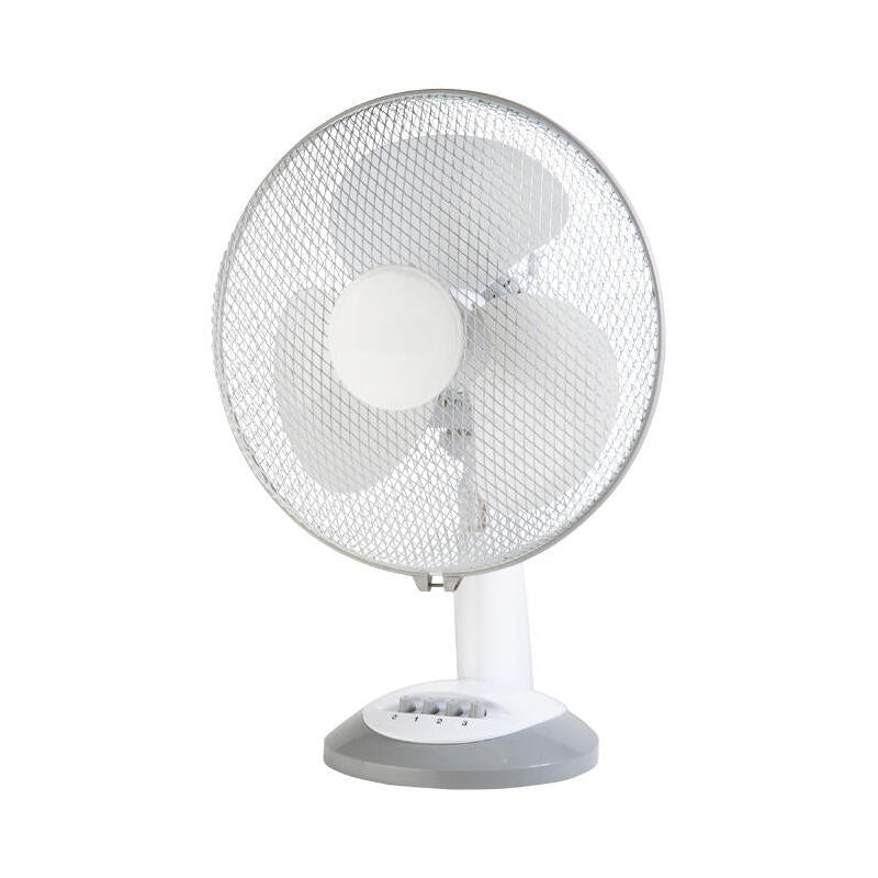 Ventilador De Pie Emerio, 40cm, 3 Velocidades, 3 Aspas, 125cm Wh