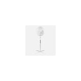 Ventilador De Pie Fabrilamp Flip 45w 3x Aspas 3x Velocidades Diametro 40cm Orientable Regulable Blan