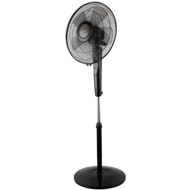 Ventilador De Pie Grunkel Fan-N16ecotimer 60w 5 Aspas 40cm 3 Velocidades