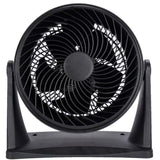 Ventilador De Suelo Daewoo Dw9012 90w 5 Aspas 25cm 3 Velocidades