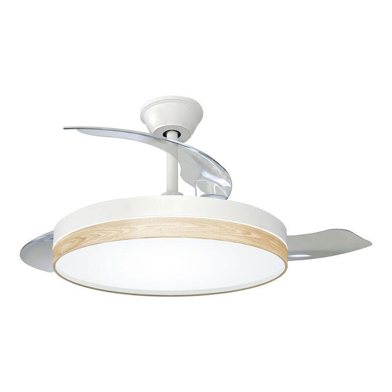Ventilador De Techo 3cct Ø107 Cm, Madera