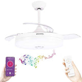 Ventilador De Techo Grunkel Skywind-42bt2 W Aspas Cm Velocidades