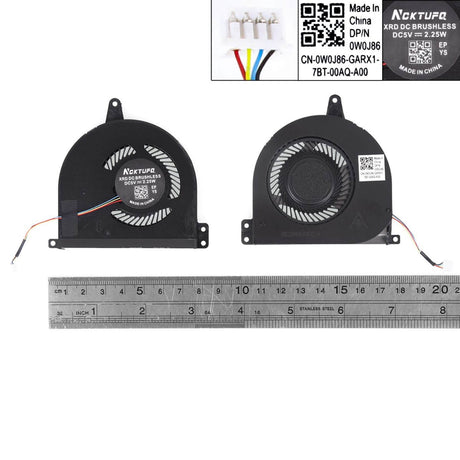 Ventilador Cpu Para Portátil Dell Latitude E5470 Xgyjw 0Wkt5Y
