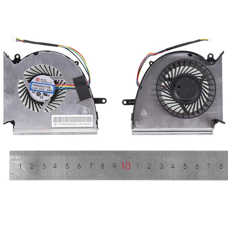 Ventilador Gpu Para Portátil Msi Ge75 Gp75 Gl75 We75 Vr Ms 17e2 Ms 17e4 Ms 17e5 Ms 17e7