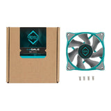 Ventilador Iceberg Thermal Icegale - 80 Mm Verde Azulado