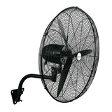 Ventilador Industrial De Pared Mistral 130 W Ø55 Cm, 55 X 49,5 X 66 Cm