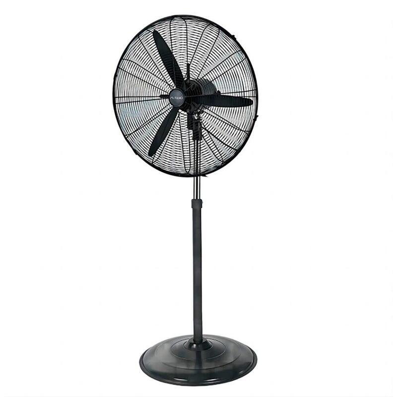 Ventilador Industrial De Pie Garbi 180w, Ø70cm, Negro, 77 X 55 X 180 Cm