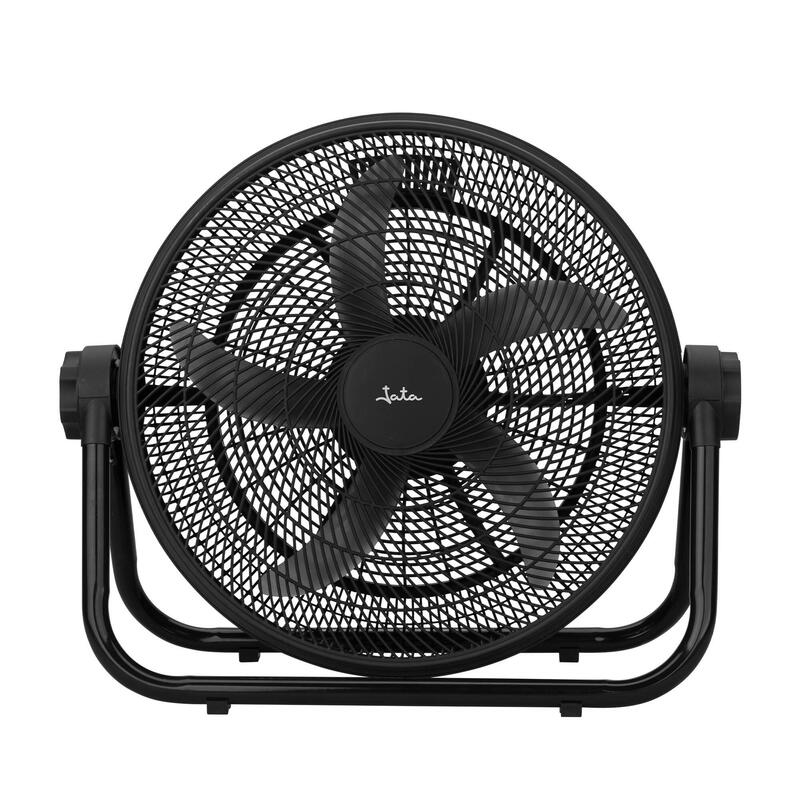Ventilador  Jata Jvca3225 De Aire Potente 105 W, Industrial 51 Cm, 5 Aspas, 3 Velocidades, Inclinación Ajustable, Gran Caudal 3870 M³/H, Para Hogar Y Taller