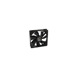 Ventilador, Lc Power Lc-Cf-120, 120 X 120 X 25 Mm, Hidráulico (Cojinete), 4 Pines (Control Térmico Pwm), Negro