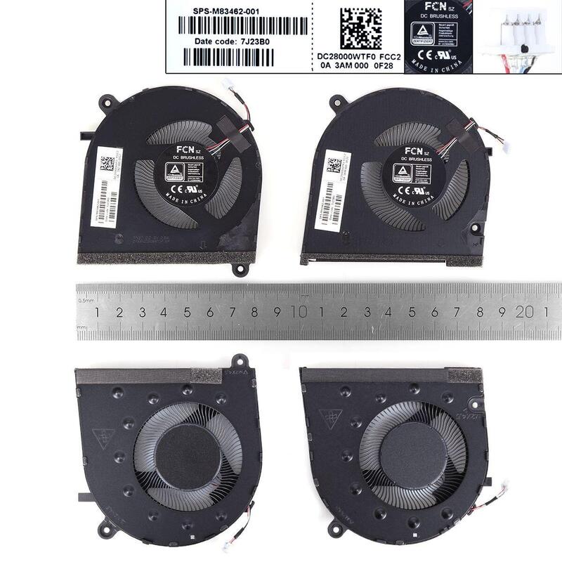 Ventilador Para Computadora Portátil Hp Spectre X360 16 Pulgadas 2 En 1 16 F 16t Fl+R,Org M83462 001