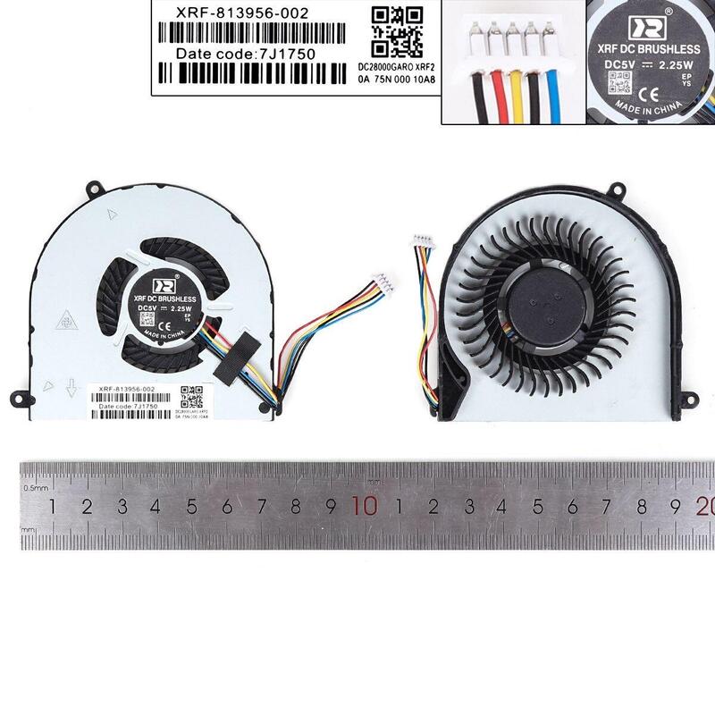 Ventilador Para Computadora Portátil Lenovo Thinkpad E550 E555 E560 E565 E550c 5pins Copia Alta