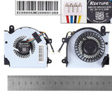 Ventilador Para Computadora Portátil Msi Gf75 Ms 17f1 17f2 17f4 17f5 N415 N416 Gpu, Copia Alta