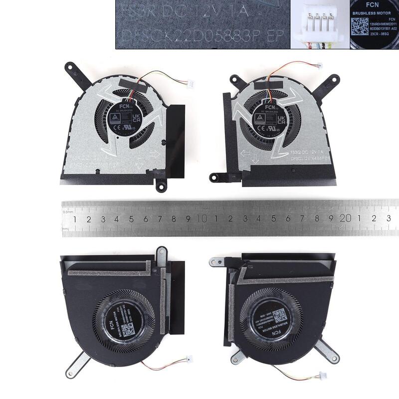 Ventilador Para Portátil Asus Pro 5 Fx607 Fa607 L+R,Org