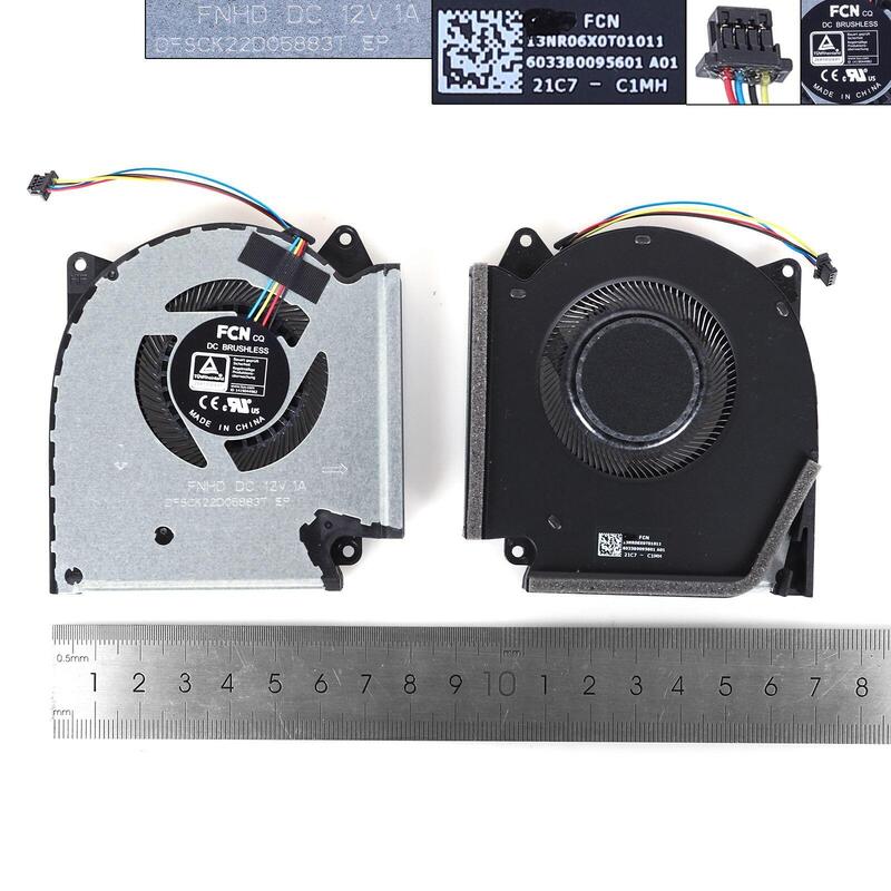 Ventilador Para Portátil Asus Rog 5plus 5r G513qy 2021 G513qm 5900 12v (Gpu,Org)