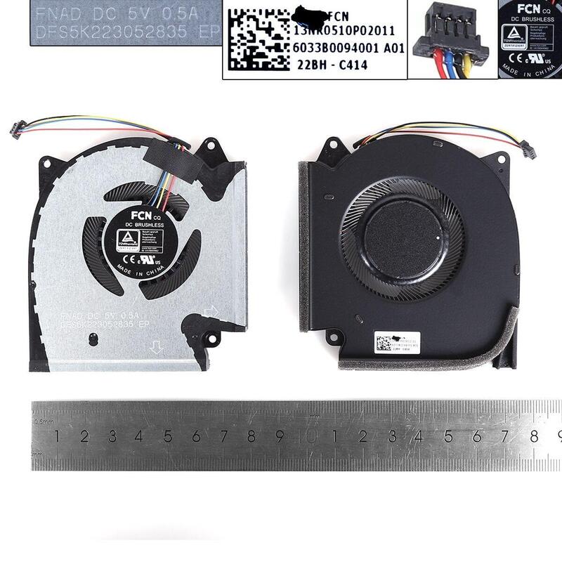 Ventilador Para Portátil Asus Rog Strix G533q G513qr G713qr G733qs 5vgpuorg