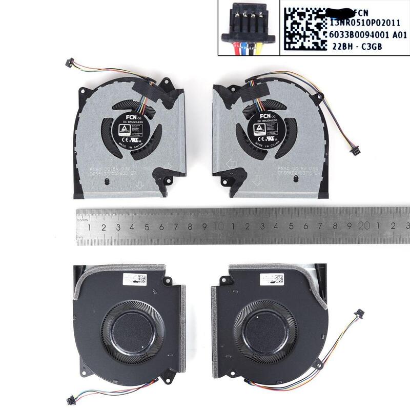 Ventilador Para Portátil Asus Rog Strix G533q G513qr G713qr G733qs 5vl+Rorg