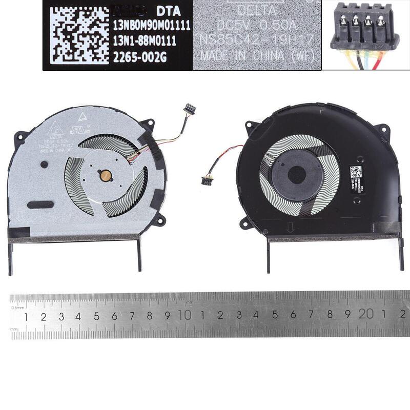 Ventilador Para Portátil Asus Vivobook F512 F512j A X512 X512j A X512fa X512fb V5000d V5000j Ns85c05 13n1 88m0111