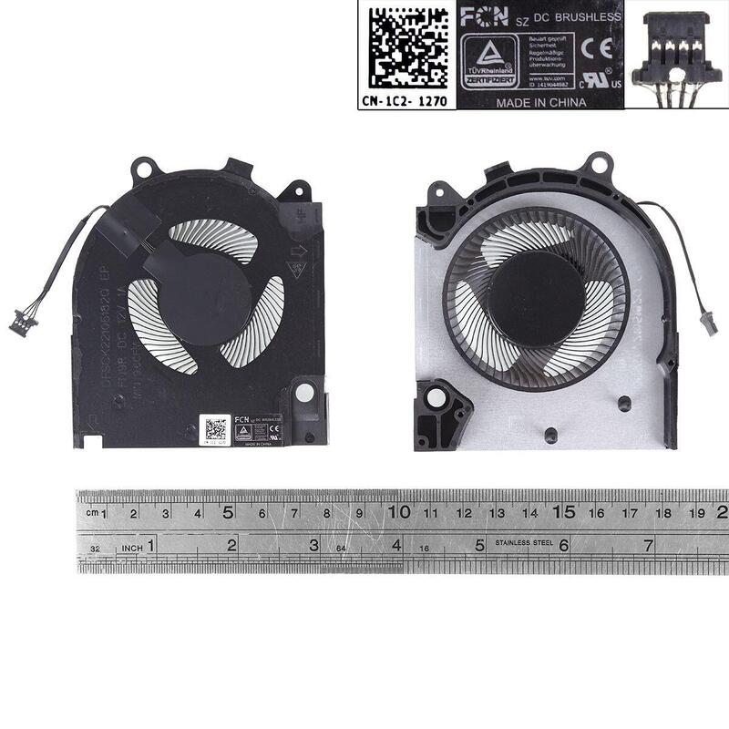 Ventilador Para Portátil Dell G15 5510 5511 Rtx3060 Rtx3050 Cpuorg Rtx3060 Rtx3050
