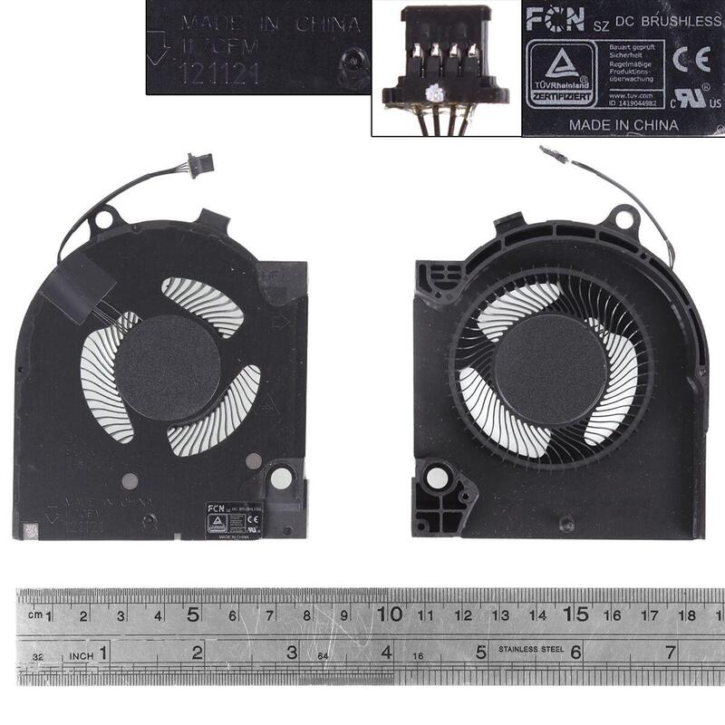 Ventilador Para Portátil Dell G15 5520 Gtx3070cpu,Org Gtx3070