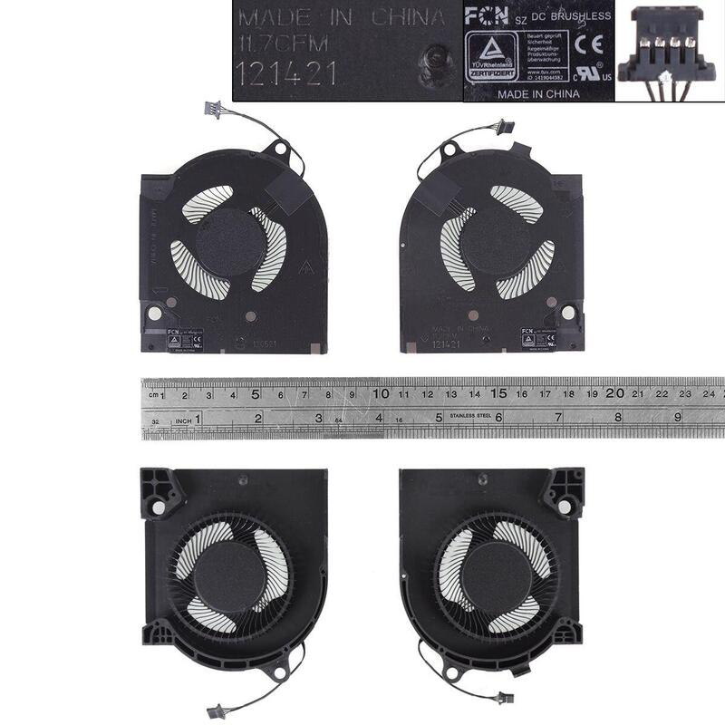 Ventilador Para Portátil Dell G15 5520 Gtx3070l+R,Org Gtx3070