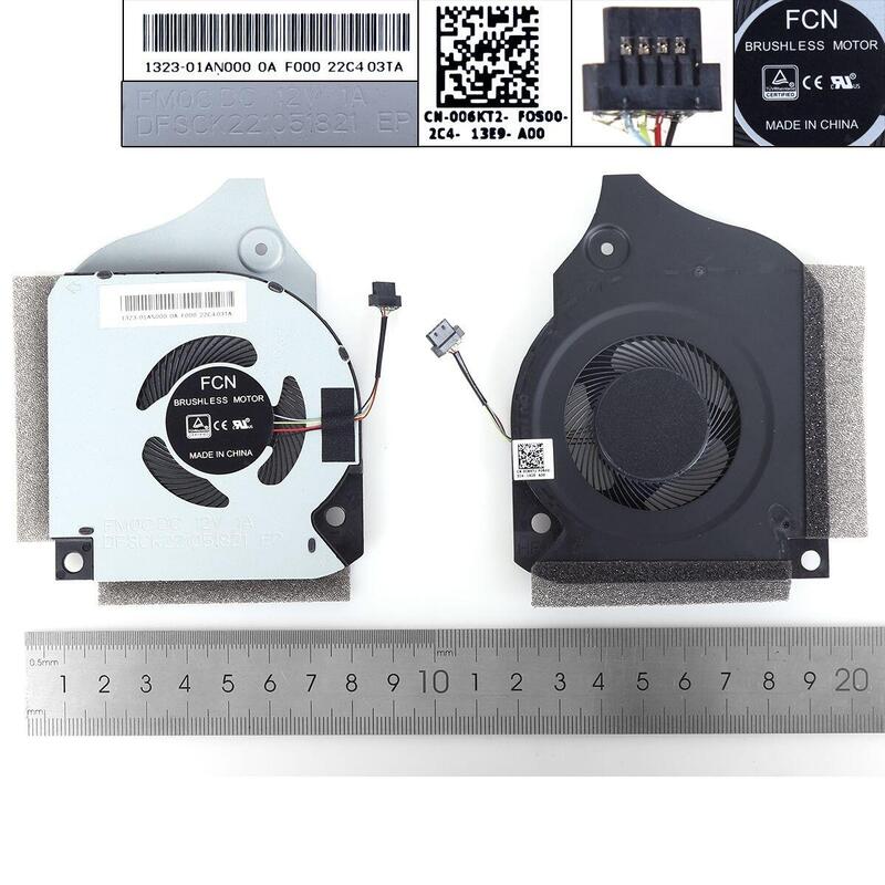 Ventilador Para Portátil Dell G7 7790 G5 5590 7590 P82f 12v Cpu Org