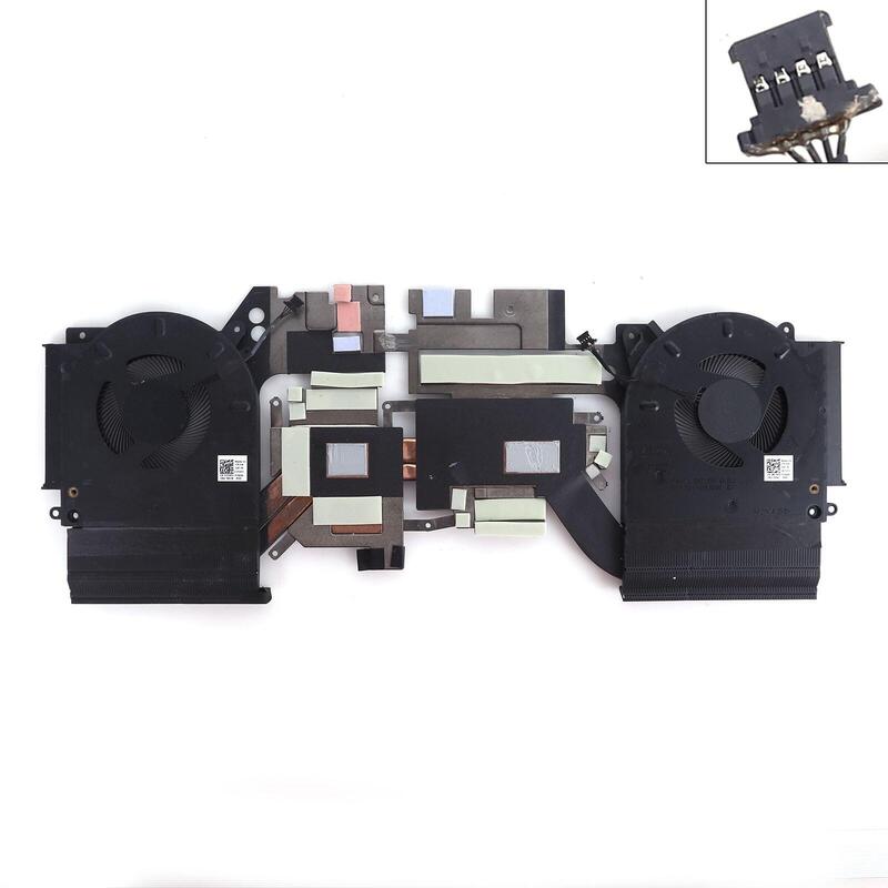 Ventilador Para Portátil Dell M15 R4 R3 Cpu+Gpu 5v Con Disipador Térmico