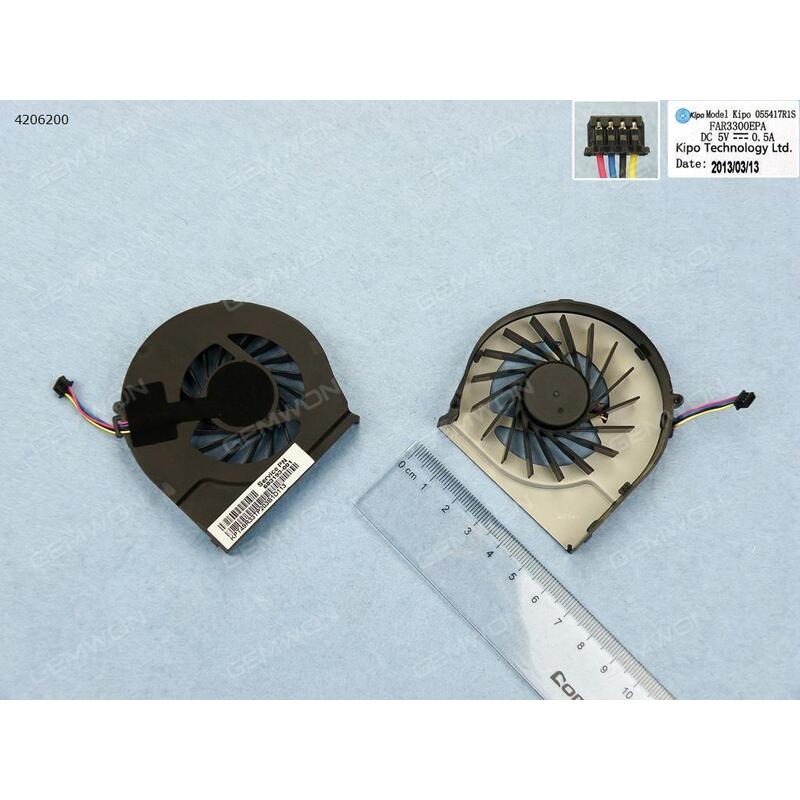 Ventilador Para Portátil Hp G4 2000 G6 2000 G7 2000 (4 Pines, Copia Alta) Kpt49r33tp203b1d114 Far3300epa 683193 001 Dfs531205mco