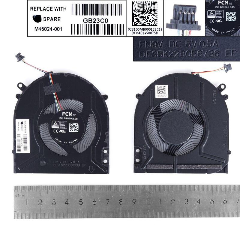 Ventilador Para Portátil Hp Pavilion X360 14 Dy Tpn W146 (Original)