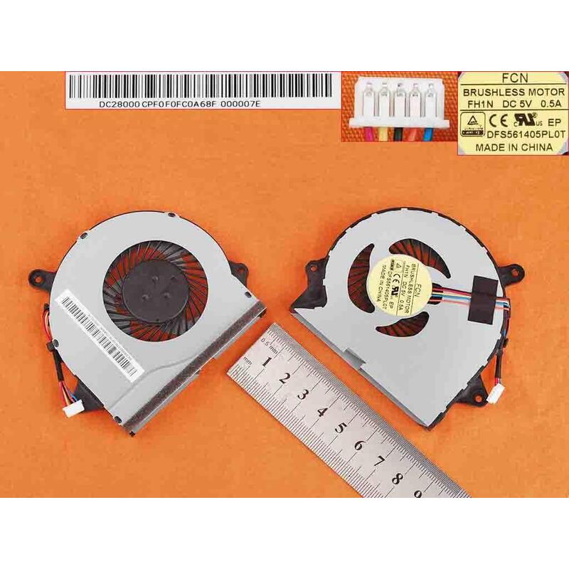 Ventilador Para Portátil Lenovo Ideapad 300-14isk 300-15isk Dfs561405pl0t