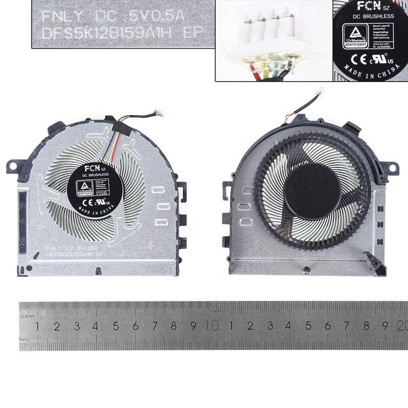 Ventilador Para Portátil Lenovo Ideapad Gaming 3 15ach6 5h40s20432 82k2gpu,Org