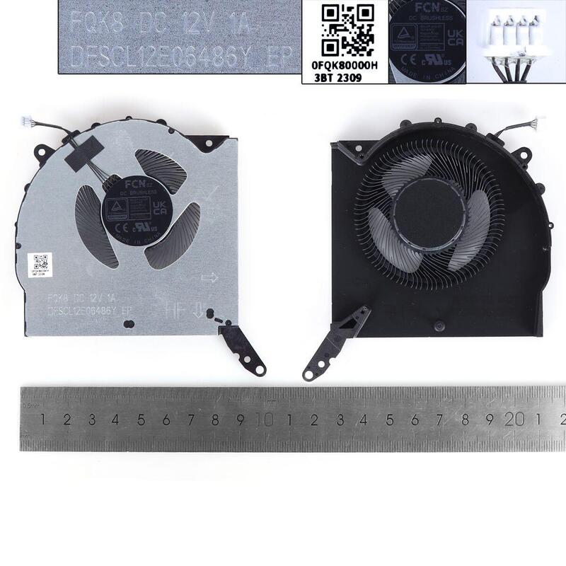 Ventilador Para Portátil Lenovo Legion Y9000p R9000p 2023 Irx8 12vcpu,Org