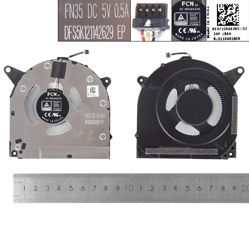 Ventilador Para Portátil Lenovo R9000x Y9000x 2021 5vcpu,Org