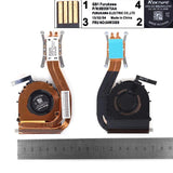 Ventilador Para Portátil Lenovo Thinkpad X1 2013 Disipador Térmico De Cpu De Carbono 04w3589