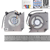 Ventilador Para Portátil Msi Gl66 N477 Gf66 Gf76 Ms 1583cpu,Org Pabd08008sh