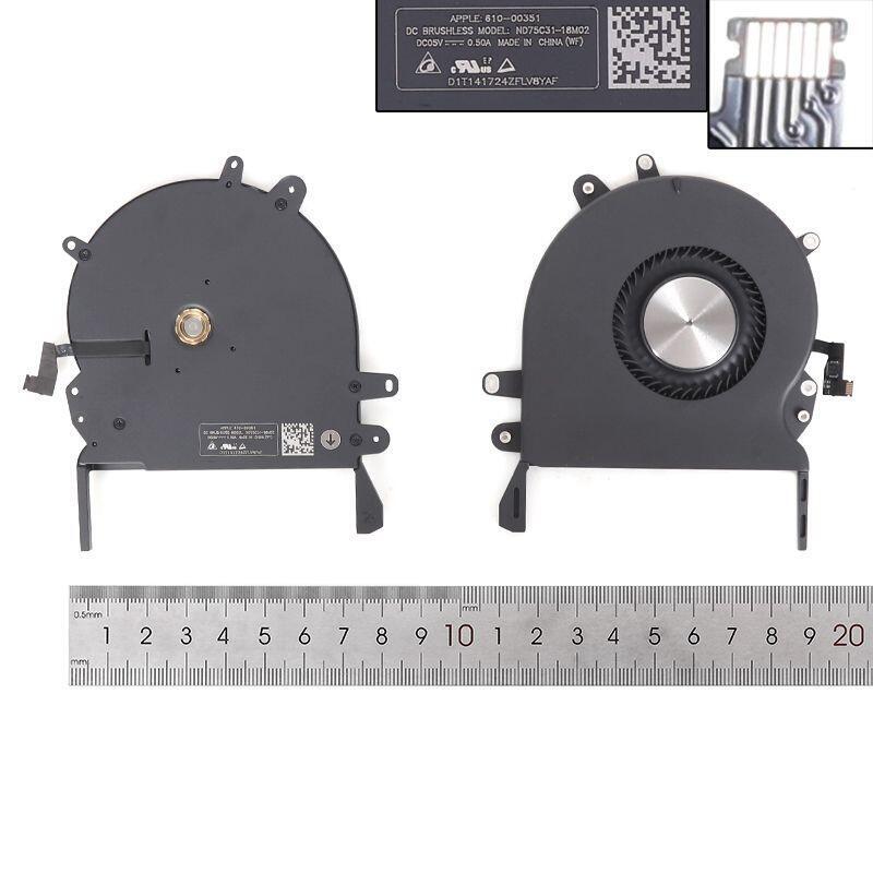 Ventilador Para Portátil Negro Apple A2141 Macbook Pro Retina 16gpu,Org 610 00354 01