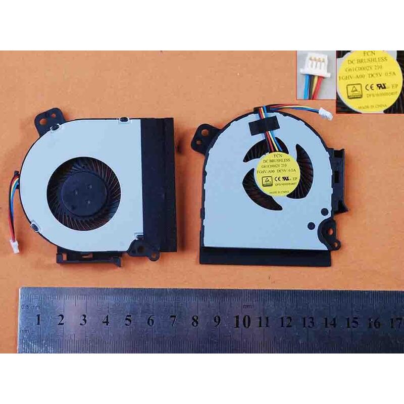 Ventilador Para Portátil Toshiba
Modelos: Satellite Pro A50-C
P/N: Dfs160005040t