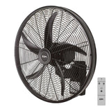 Ventilador Pared 100w 45cm Con Mando Edm