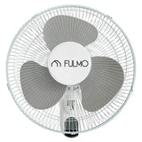 Ventilador Pared Poniente Blanco Con Mando A Distancia 45 W, Ø43 Cm