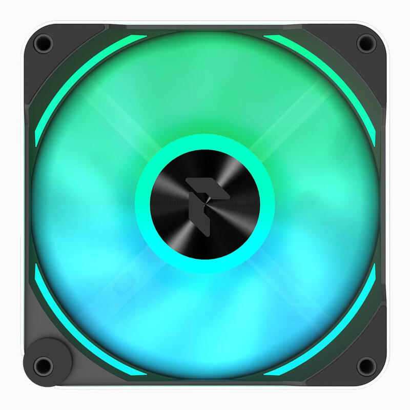 Ventilador Pc Apnx Fp2-120 Pwm  Argb - 120mm, Blanco