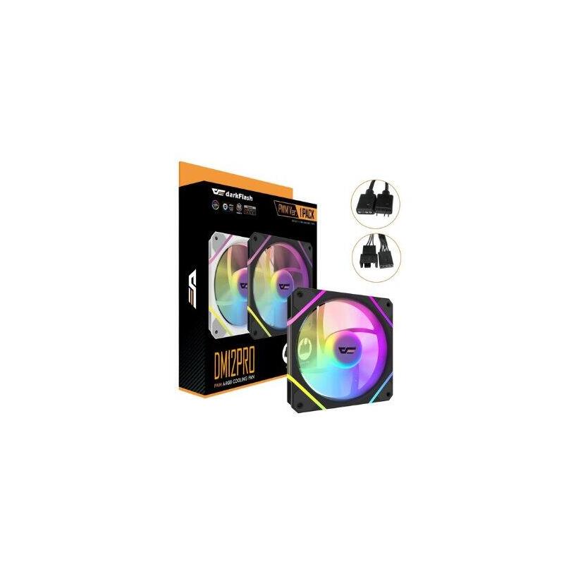 Ventilador Pc  Darkflash Dm12 Pro Negro