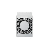 Ventilador  Pc Silverstone Rac45-Fc-801, Plateado/Negro, 80 Mm Sst-Rac45-Fc-801